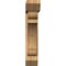 Ekena Millwork Olympic Slat Smooth Bracket w/ Offset Brace, Western Red Cedar, 7 1/2"W x 34"D x 38"H BKT0806X34X38OLY06SWR - alternate 2